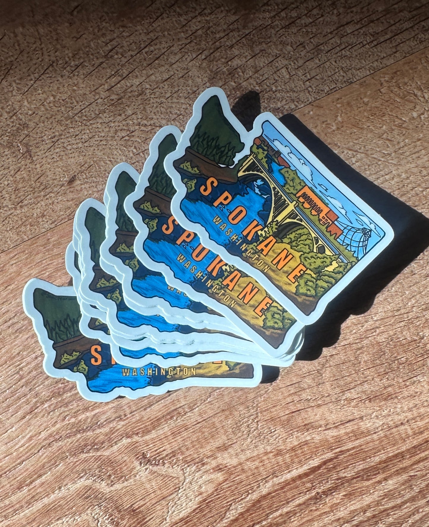 Spokane WA Sticker