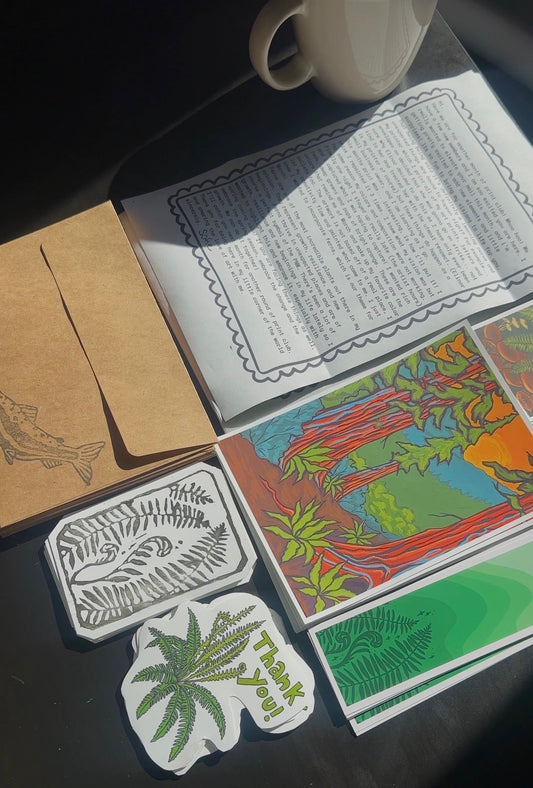 A Hand-Signed, 5x7" fine art print every single month, for just $9/mo!