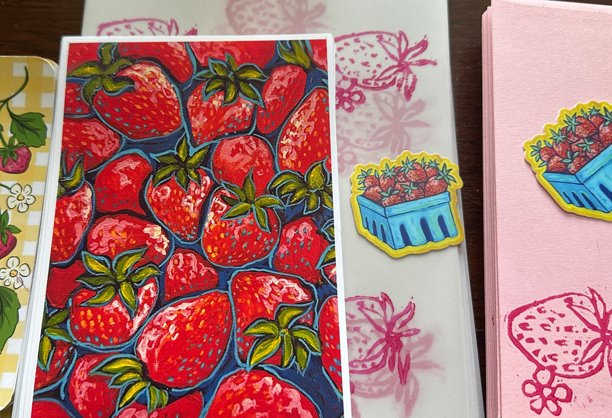 A Hand-Signed, 5x7" fine art print every single month, for just $9/mo!