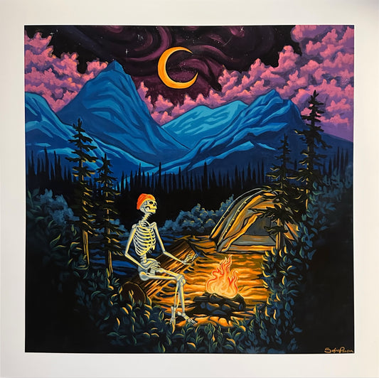 Montana Skelly Giclee Print