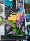 Golden Hour Lilacs